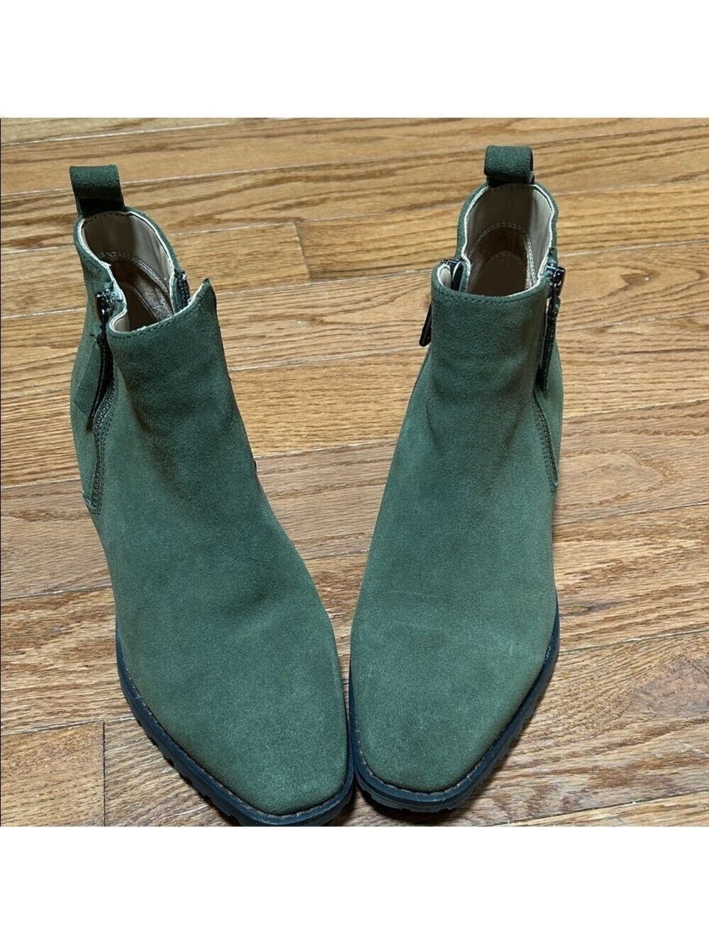 Blondo Samara Waterproof Women’s Suede Ankle Boots —Double Side Zips